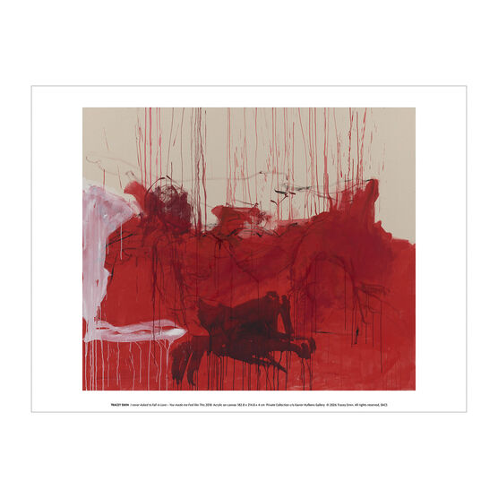 Tracey Emin I Never Asked to Fall in Love art print