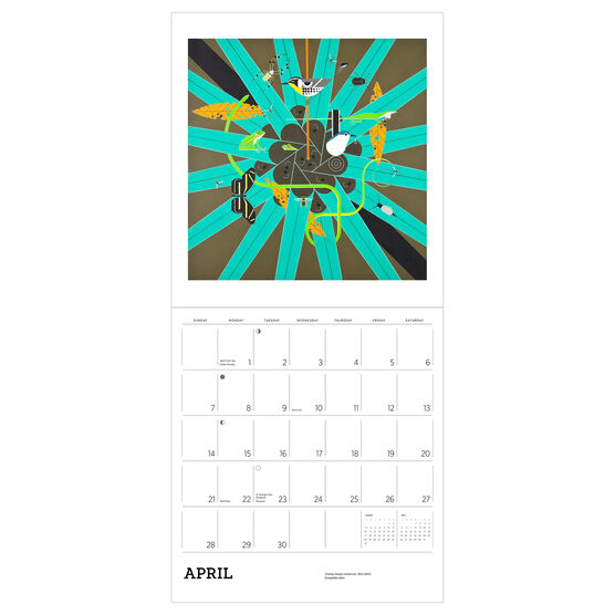 charley-harper-2024-wall-calendar-calendars-tate-shop-tate