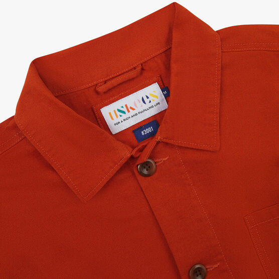 Orange overshirt