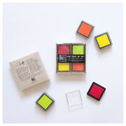 Neon chroma ink pad set