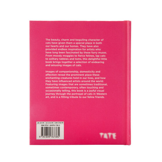 Signed edition of The Cat back cover