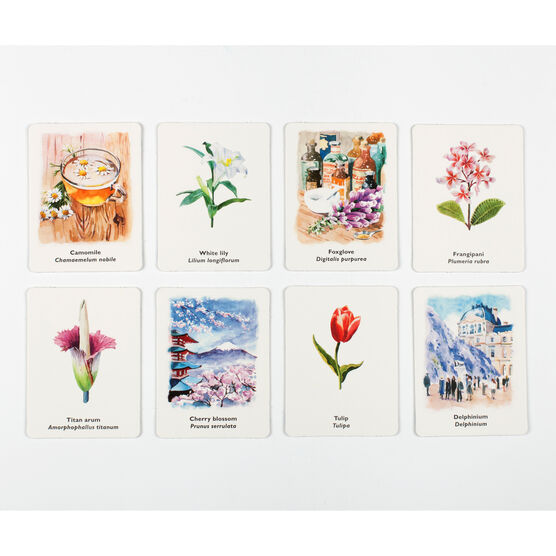 Pick a Flower card game