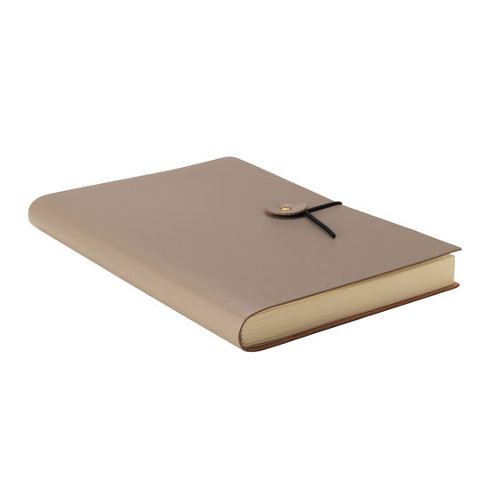 Recycled leather journal
