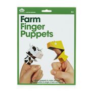 Farm finger puppet