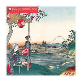 Japanese Woodblocks 2026 mini wall calendar