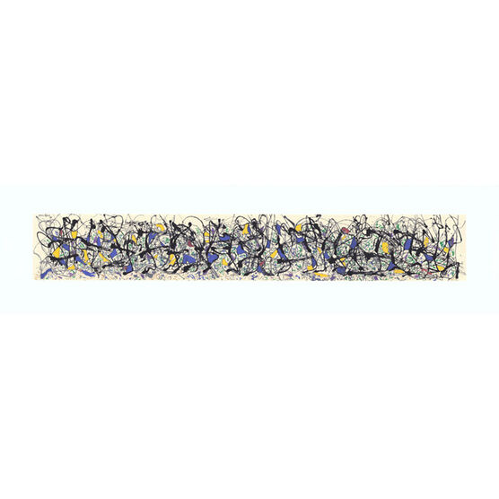 Jackson Pollock Summertime (screen print)