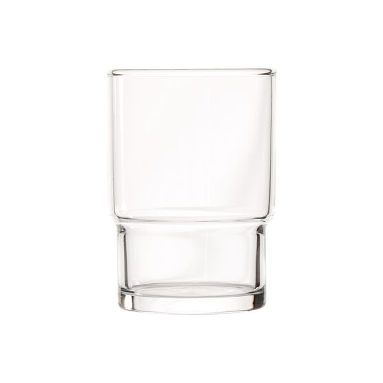 Toyo-Sasaki stackable 250ml glass tumblers