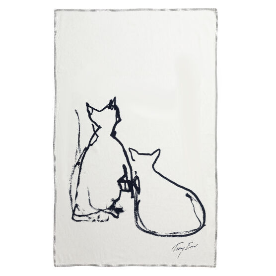 Tracey Emin Teacup & Pancake blanket