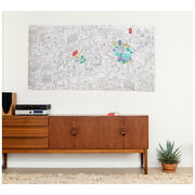 Giant London colouring poster
