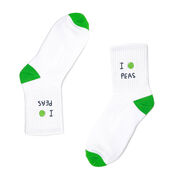 David Shrigley Peas socks