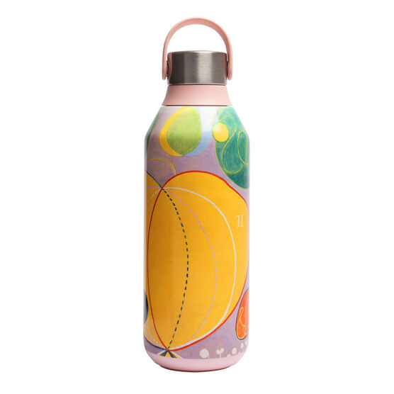 Personalised Yellow 500ml Thermos Insulated Water Bottle Like Chillys bottle