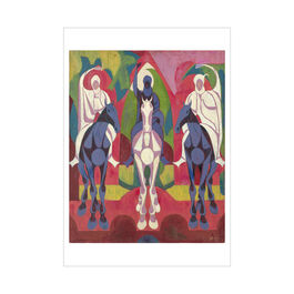Jimo Akolo Fulani Horseman shelf print