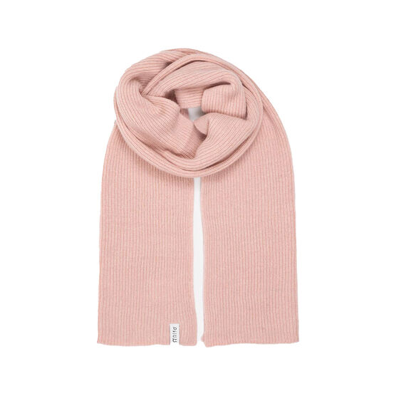 Pink recycled cashmere rib knit scarf | Accessories | Tate Shop | Tate