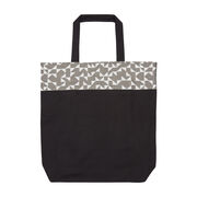 Anni Albers grey Intaglio tote bag