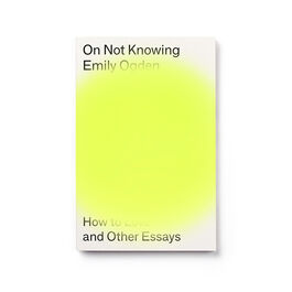 On Not Knowing : How to Love and Other Essays