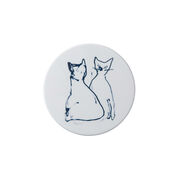 Tracey Emin Teacup & Pancake ceramic coaster