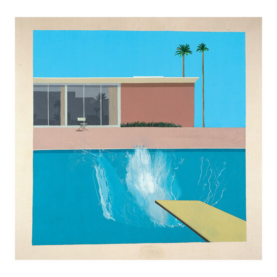 David Hockney Notecard Set LA
