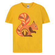 Red squirrel children's t-shirt