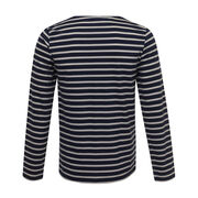 Breton stripe long-sleeved t-shirt