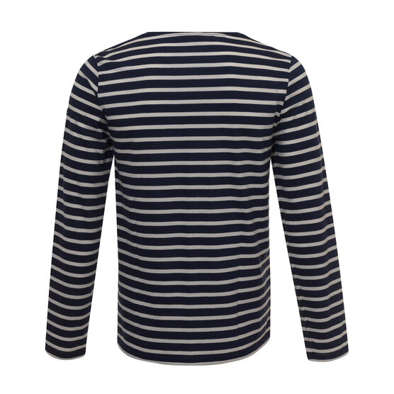 Breton stripe long-sleeved t-shirt