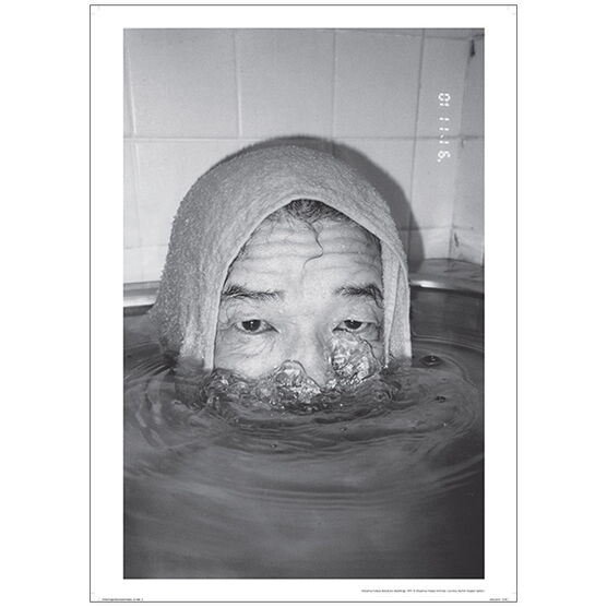Masahisa Fukasa Bukubuku (Bubbling) (poster) Performing for the Camera