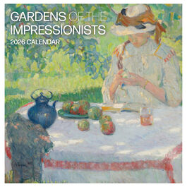 Gardens of the Impressionists 2026 wall calendar