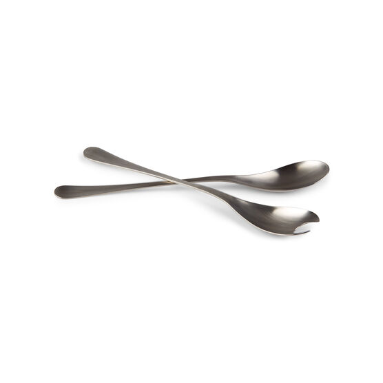 Stainless steel salad servers