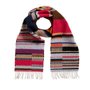 Multicoloured Electric Dreams scarf