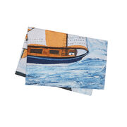 Alfred Wallis Blue Ship tea towel