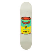 Warhol: Campbell's Soup Can skateboard - pale grey