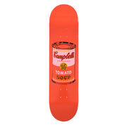 Warhol: Campbell's Soup Can skateboard - peach