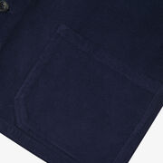 Deep indigo corduroy overshirt