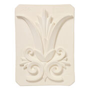 Decorative palm plaster cast plaque