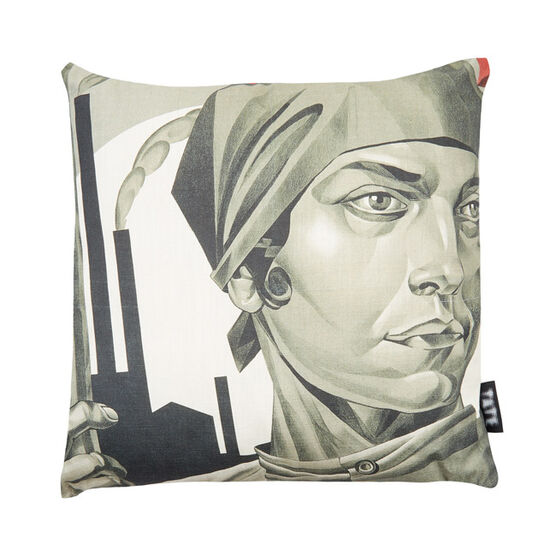 The Emancipated Woman cushion