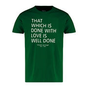 Van Gogh green quote t-shirt