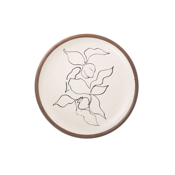 Matisse ceramic dinner plate set