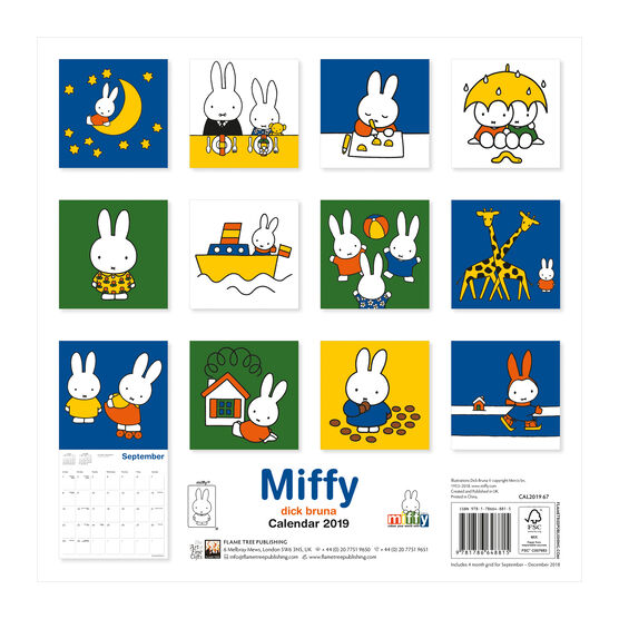 Miffy 2019 calendar Calendars & diaries Tate Shop Tate