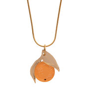 Orange necklace
