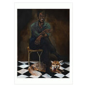 Lynette Yiadom-Boakye's Black Allegiance to the Cunning postcard