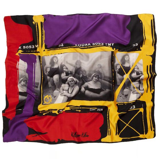 Klein Club Allegro Fortissimo silk scarf