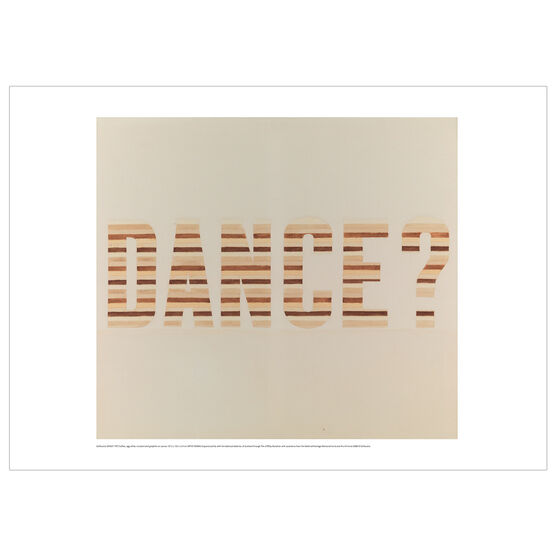 Ed Ruscha: DANCE? poster