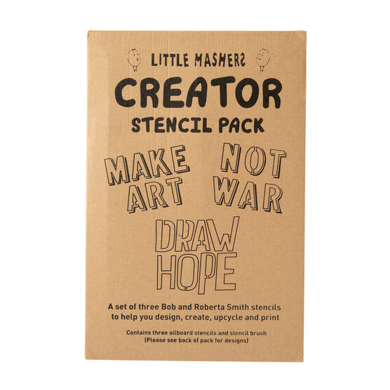 Bob and Roberta Smith Creative Stencils