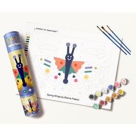 Spring Wings paint by numbers kit
