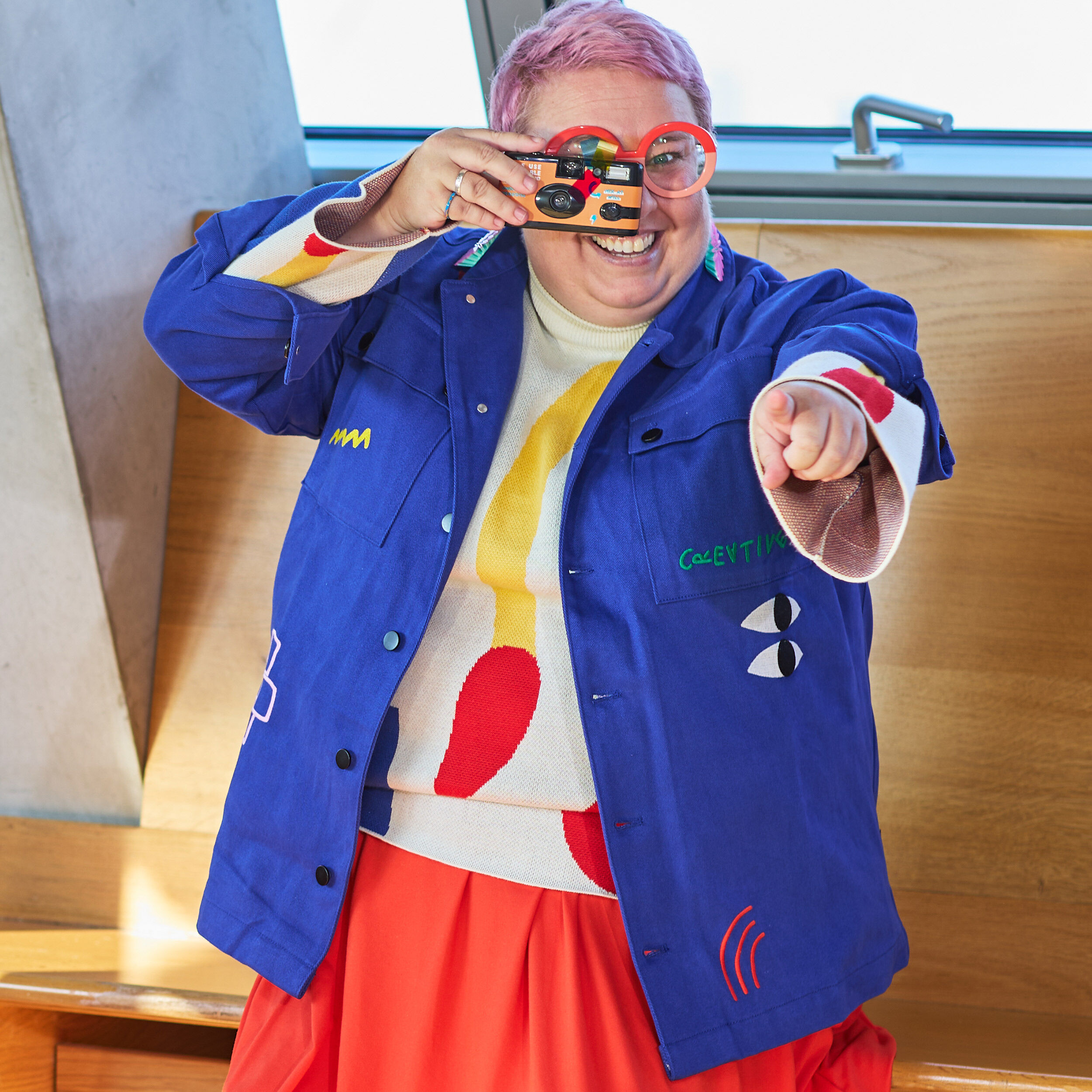 Lazy Oaf Feeling Arty chore jacket | Lazy Oaf + Tate | Tate Shop