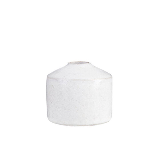 Ceramic vase - small white