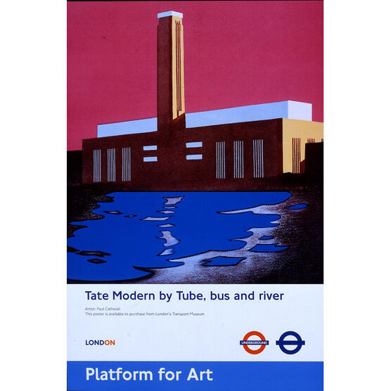 Platform for Art (TFL poster)