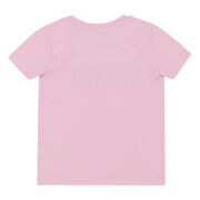 Pink kids' t-shirt - back