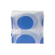 Tate blue dot poncho