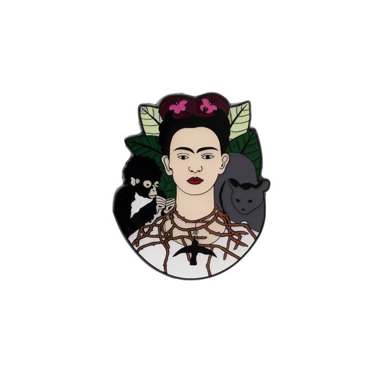Frida Kahlo Self Portrait pin badge