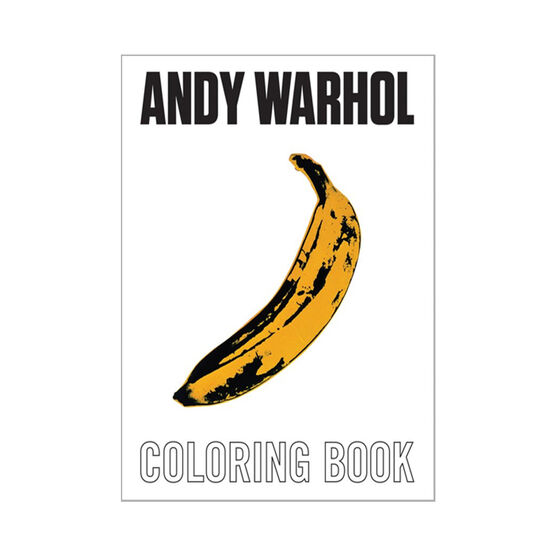 Andy Warhol colouring book